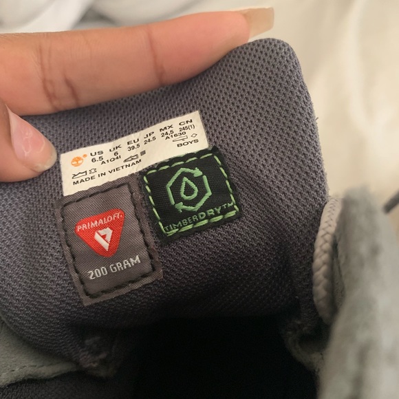 Grey Timberlands - Picture 3 of 3